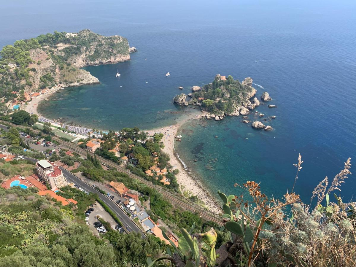 شقة Panoramic Taormina Bay View المظهر الخارجي الصورة